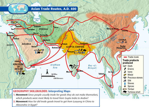 ancient china trade goods